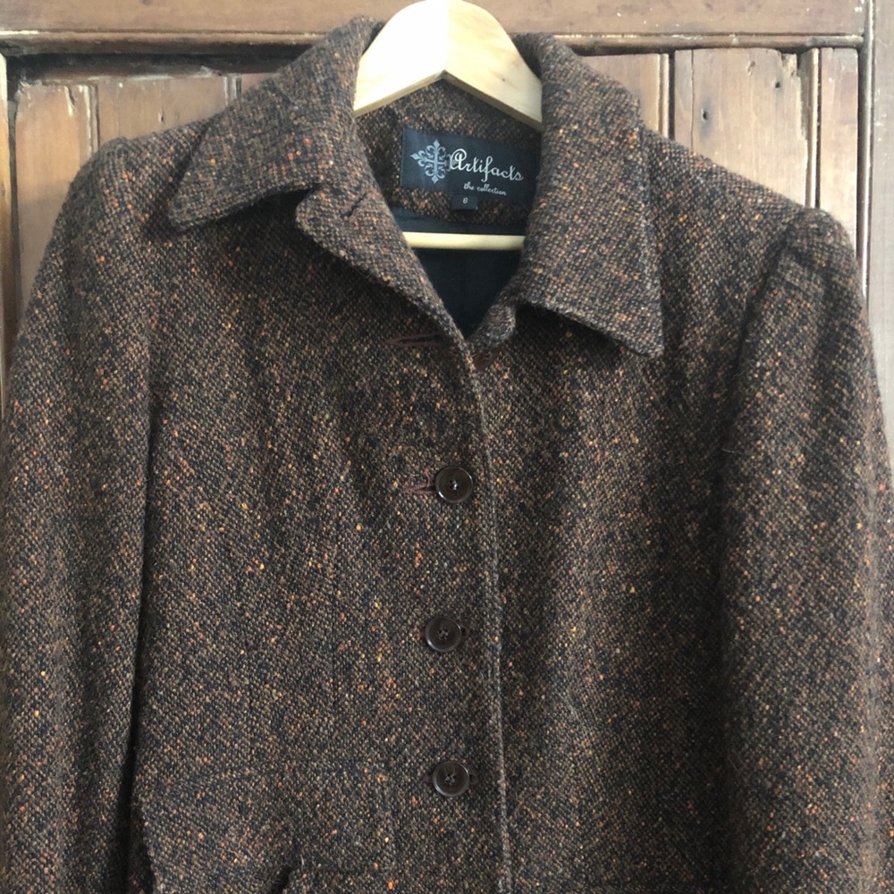 Tweed Car Coat